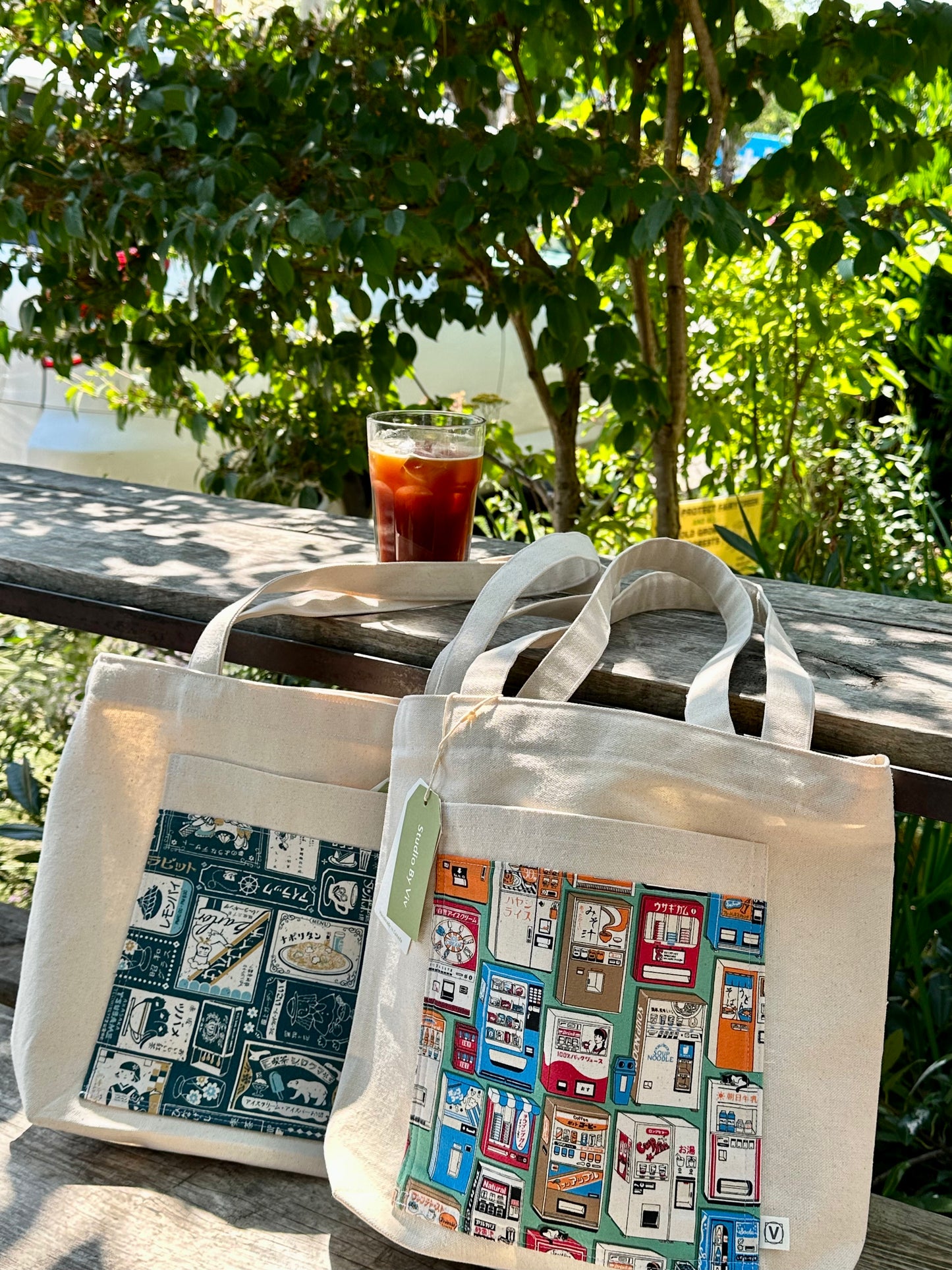 Small Tote - Japanese Print