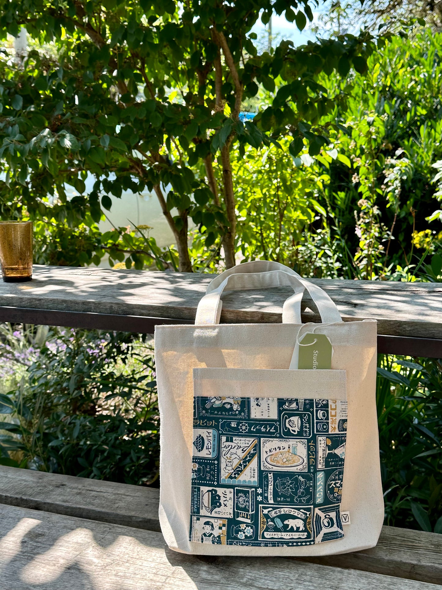 Small Tote - Japanese Print