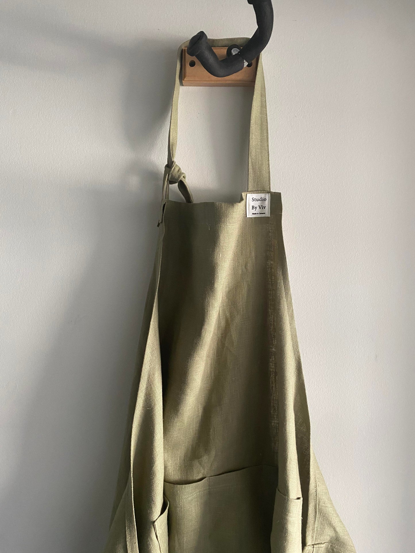 Linen Apron - Pistachio