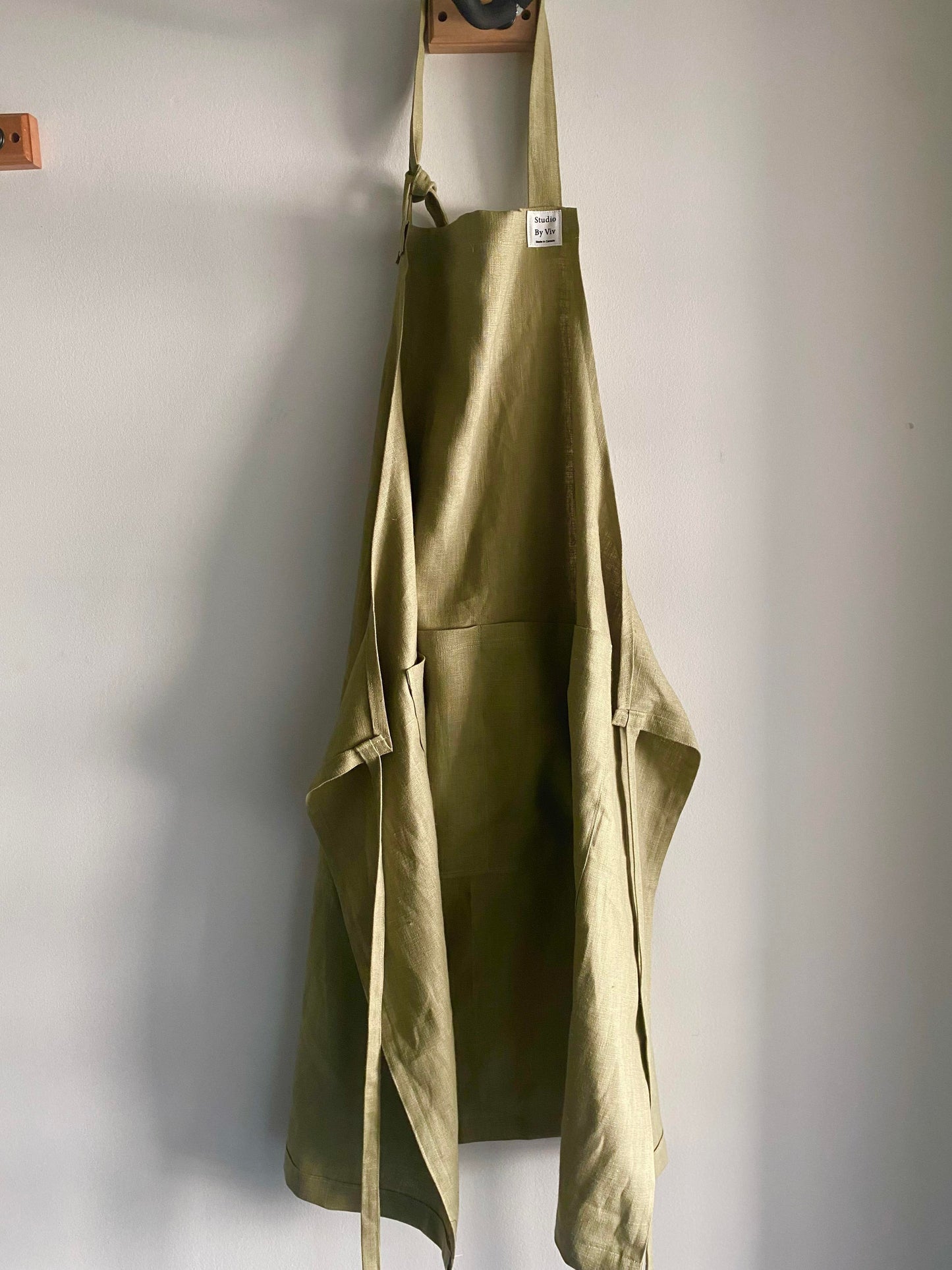 Linen Apron - Pistachio