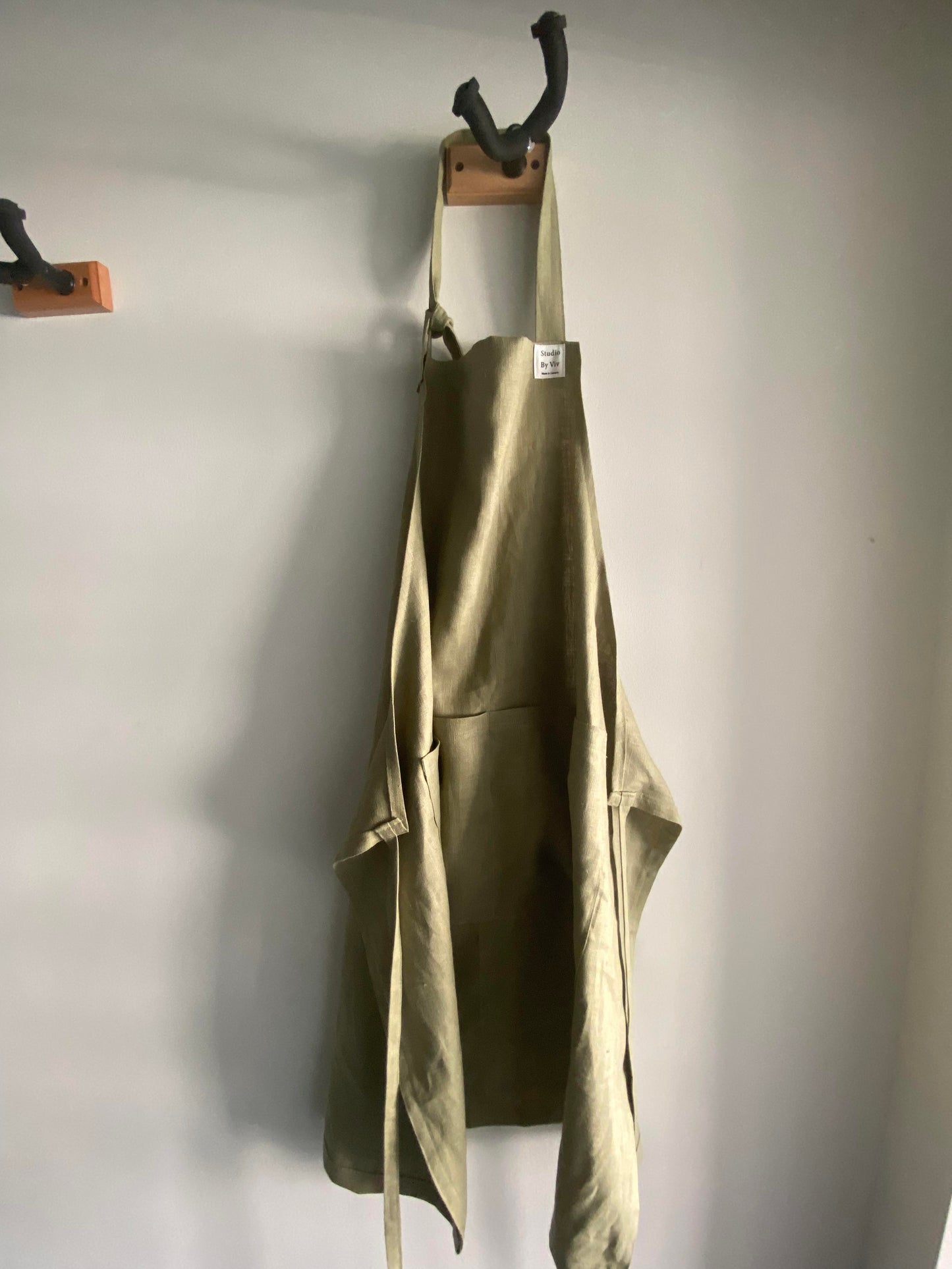 Linen Apron - Pistachio