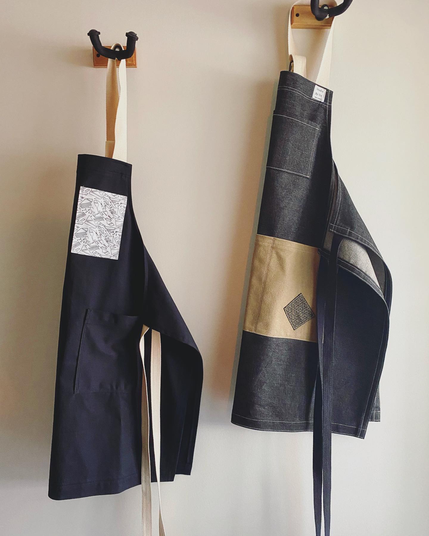 Jason- Dark Blue Denim Apron