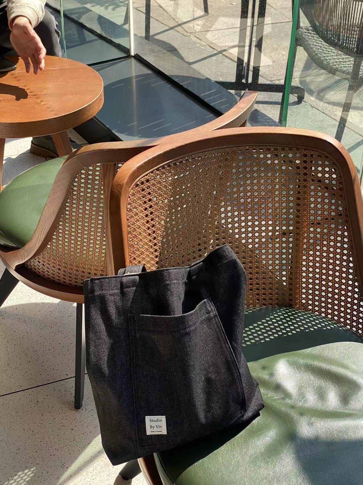 Denim Tote Bag