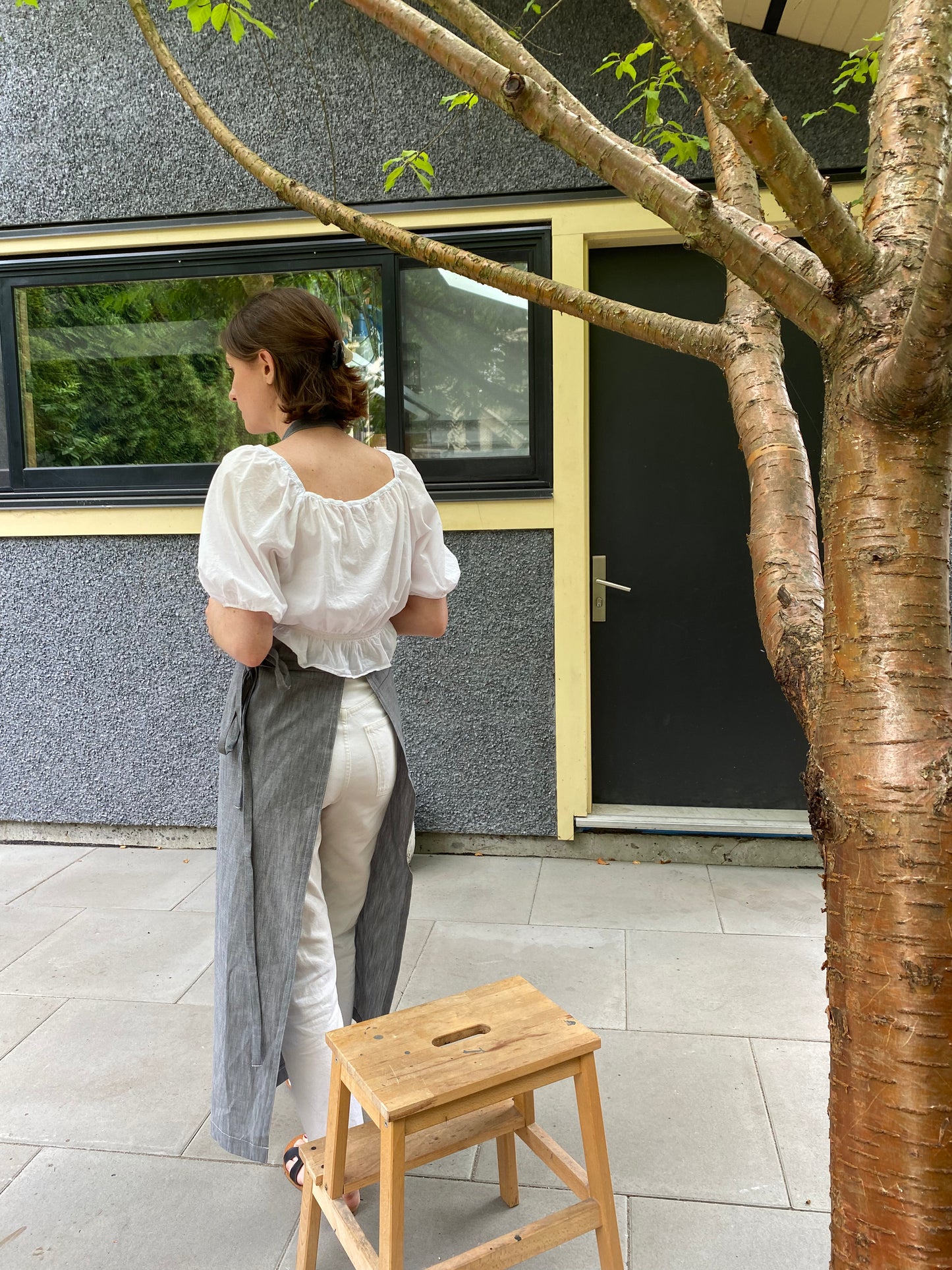 Light Weight Denim Pottery Apron