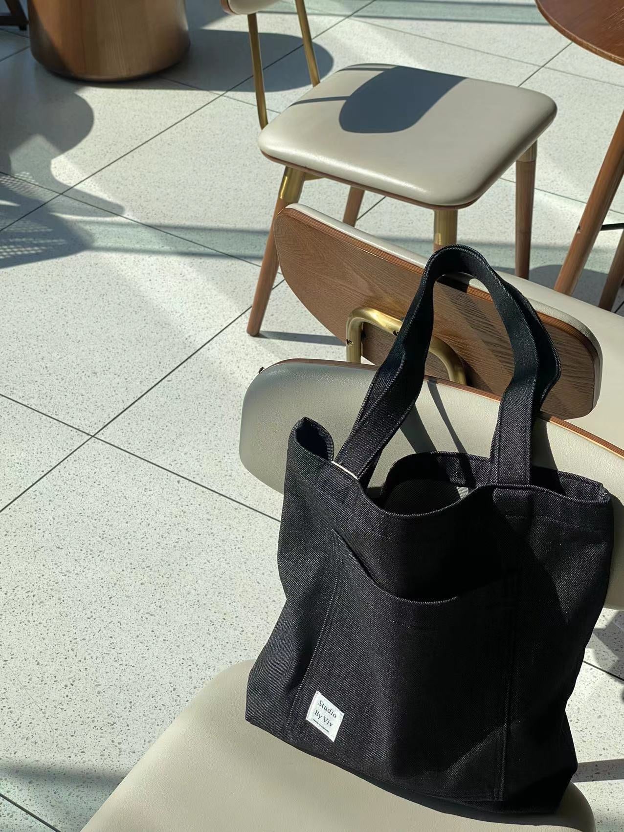 Denim Tote Bag