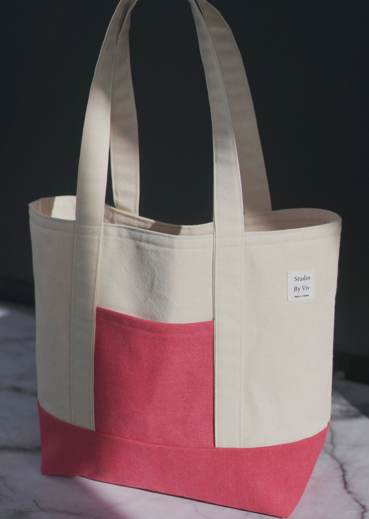 Everyday Tote Bag - Strawberry Pink